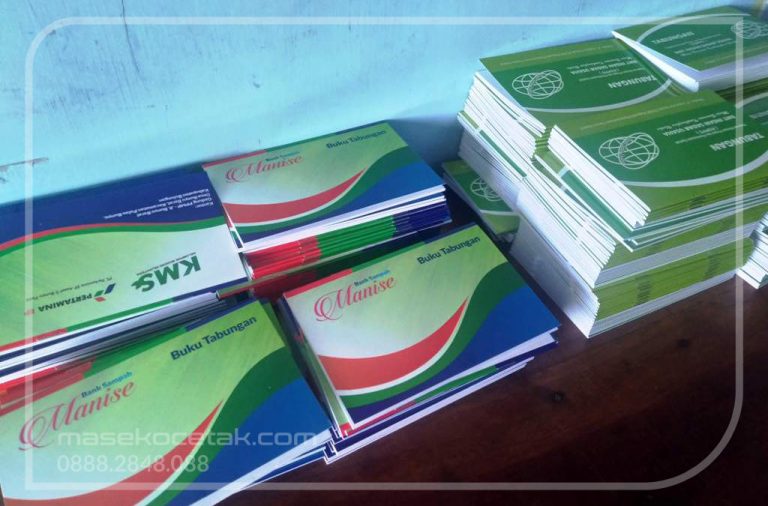 Rekomendasi Jasa Cetak Buku Tabungan di Jogja