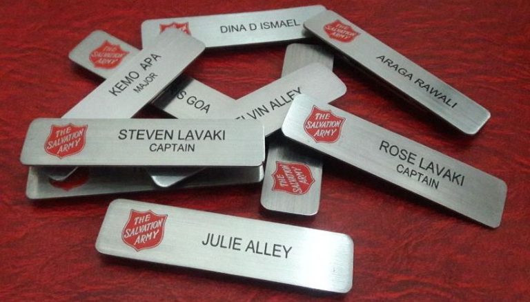 Rekomendasi Pembuatan Name Tag di Jogja