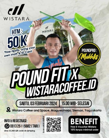 Pound Fit X Wistaracoffe.id di Jogja