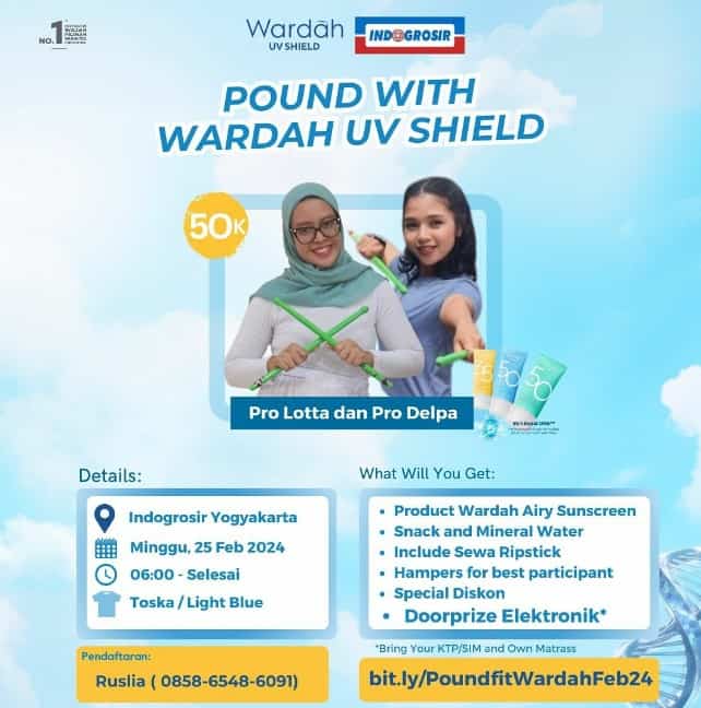 Pound With Wardah UV Shield
