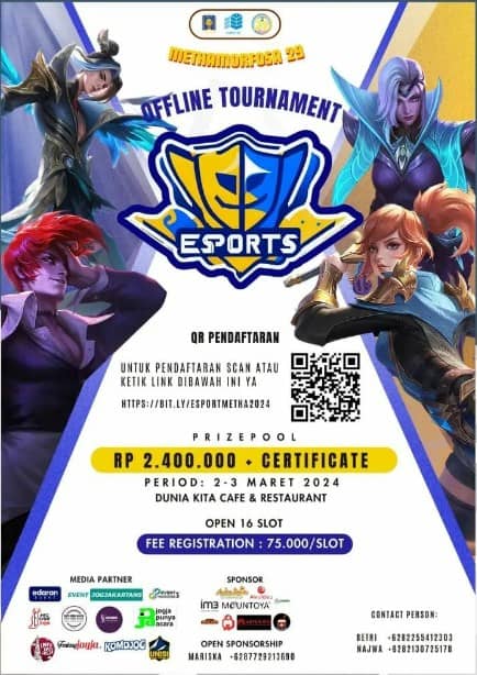 Tournament E-sport di Jogja