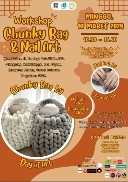Workshop Chunky Bag n Nail Art