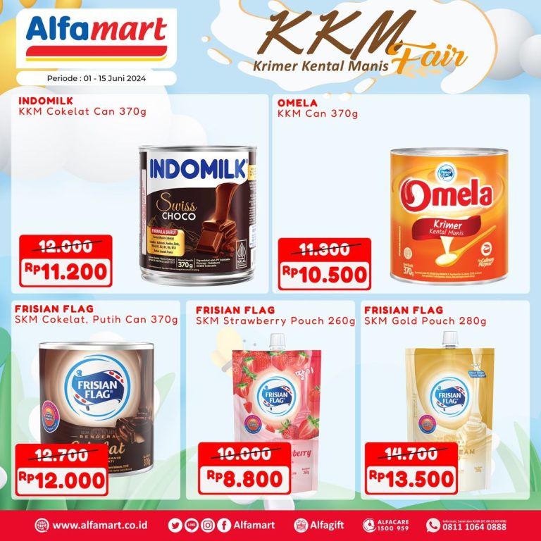 promo kental manis dan krimer di Alfamart.