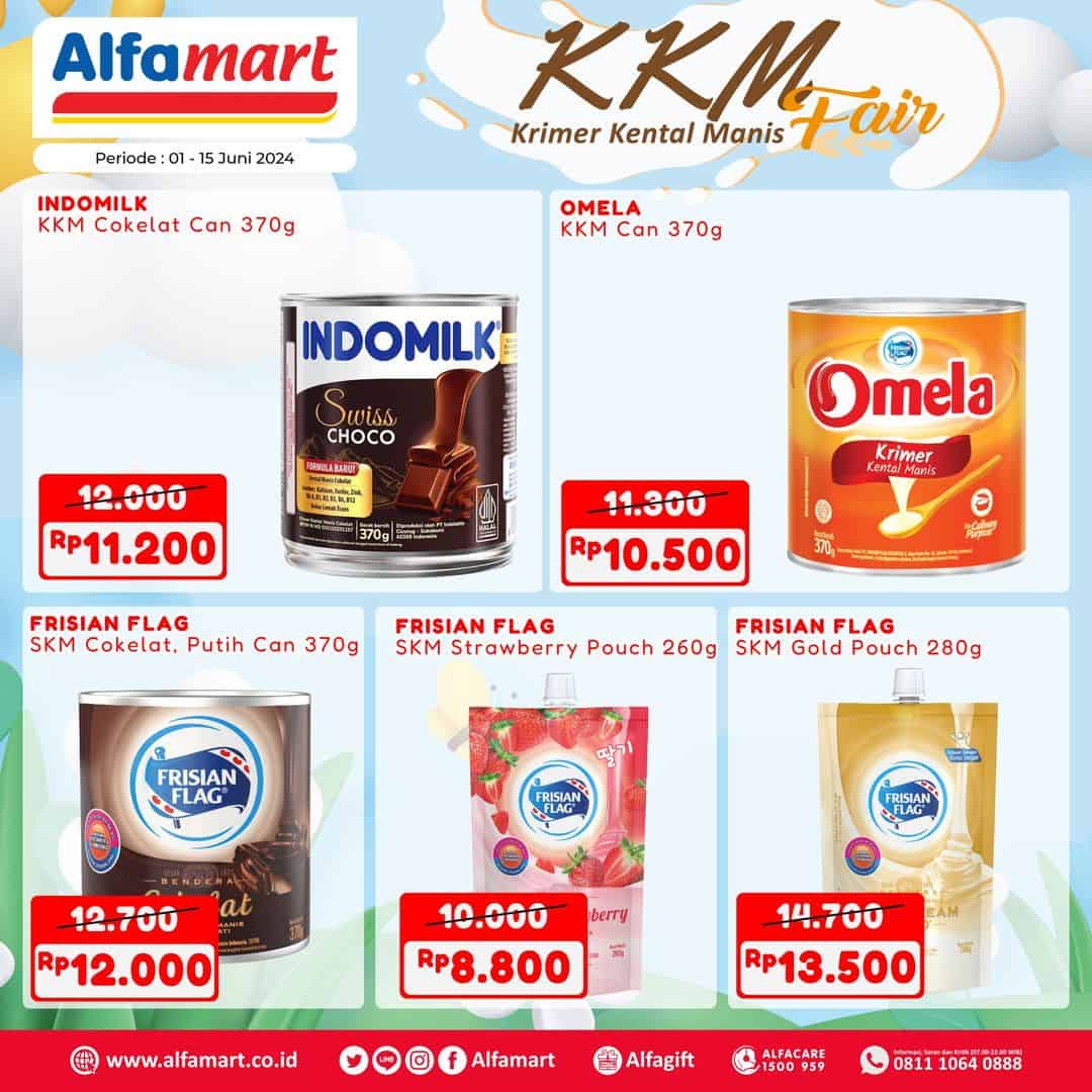 promo kental manis dan krimer di Alfamart.