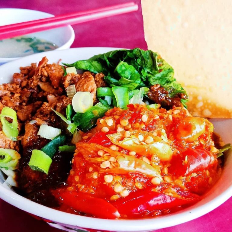 Mie ayam mercon Bojo galak, rekomendasi mie ayam di Jogja. Foto: instagram @mieayammerconbojogalak