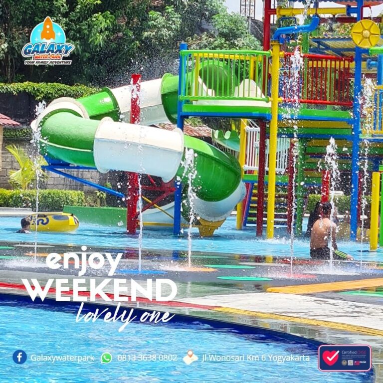 Galaxy Waterpark, rekomendasi waterpark di Jogja. Foto: instagram @galaxywaterparkjogja