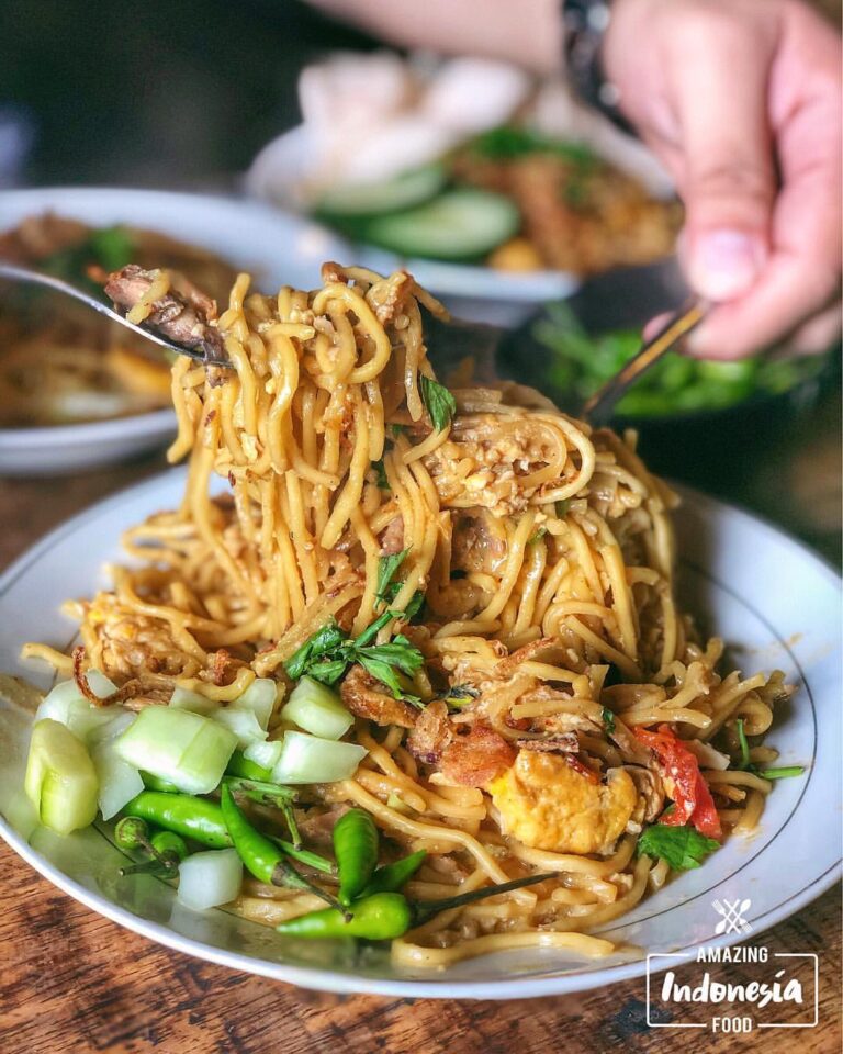 Bakmi Mbah Gito, rekomendasi kuliner tersembunyi di Jogja. Foto: instagram @amazingindonesiafood