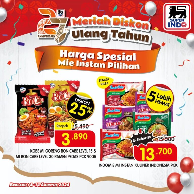 Promo Superindo Jogja Agustus 2024