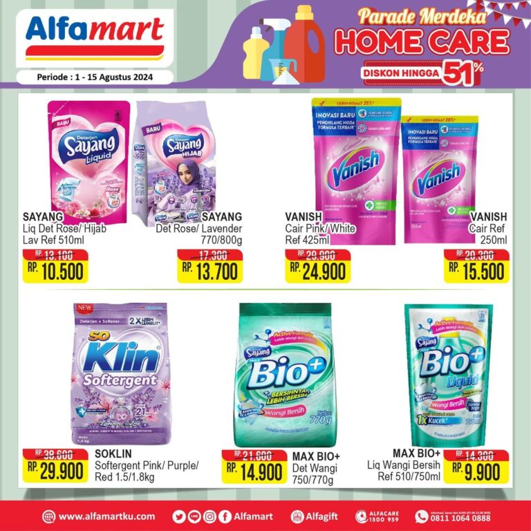 Promo Alfamart Jogja Agustus 2024