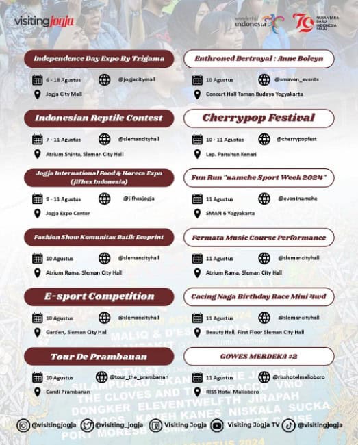 Calendar of Event Agustus 2024 3