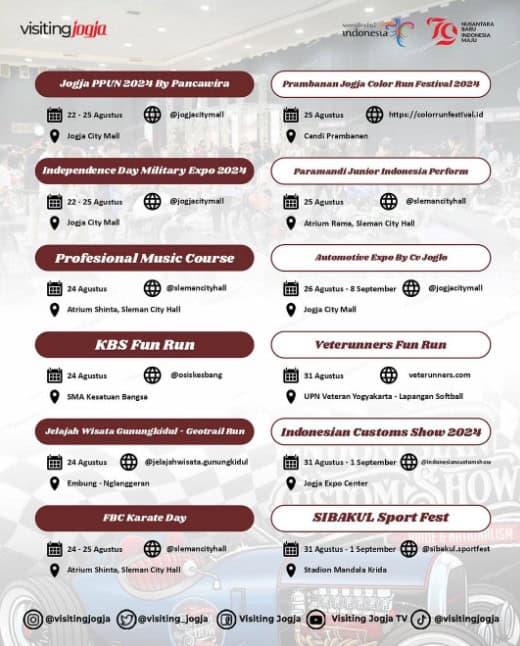 Calendar of Event Agustus 2024 5