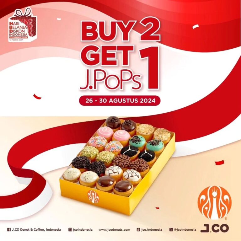 Promo JCO Donat Jogja Agustus 2024