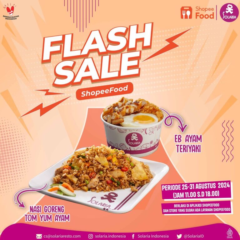 Promo Solaria Jogja Agustus 2024
