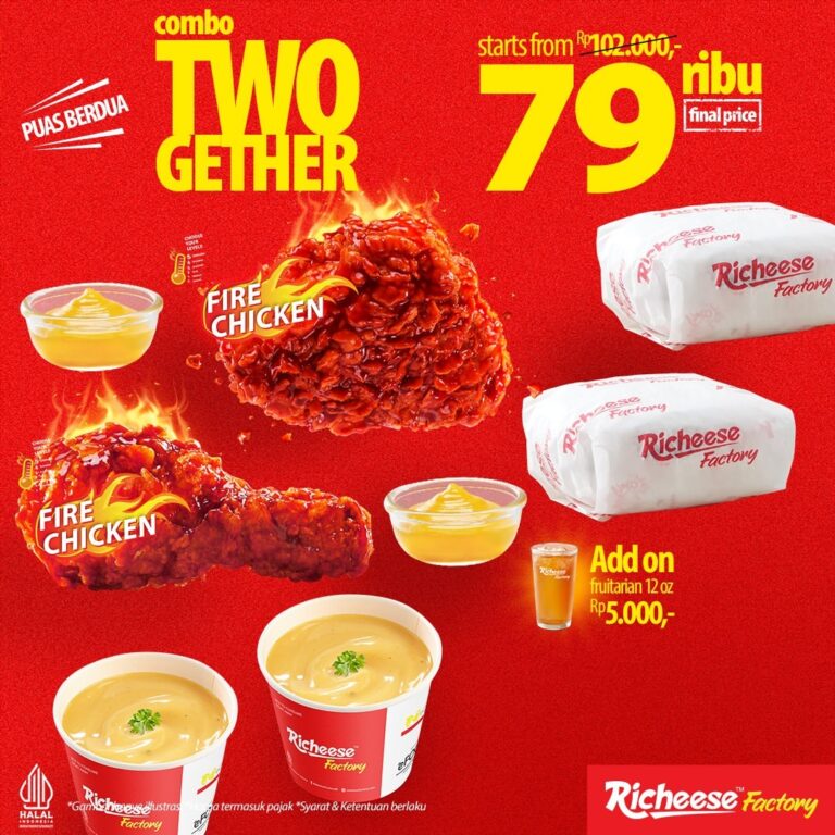 Promo Richeese Factory Jogja Agustus 2024
