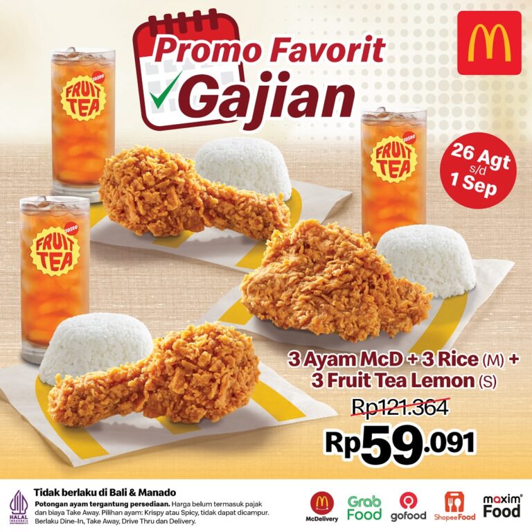 Promo McD Jogja Agustus 2024 terbaru