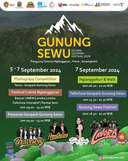 Gunung Sewu – Global Geopark Festival 2024