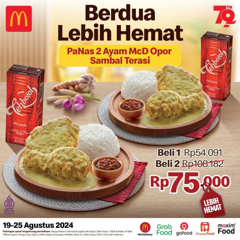 Promo McDonald’s Jogja Agustus 2024