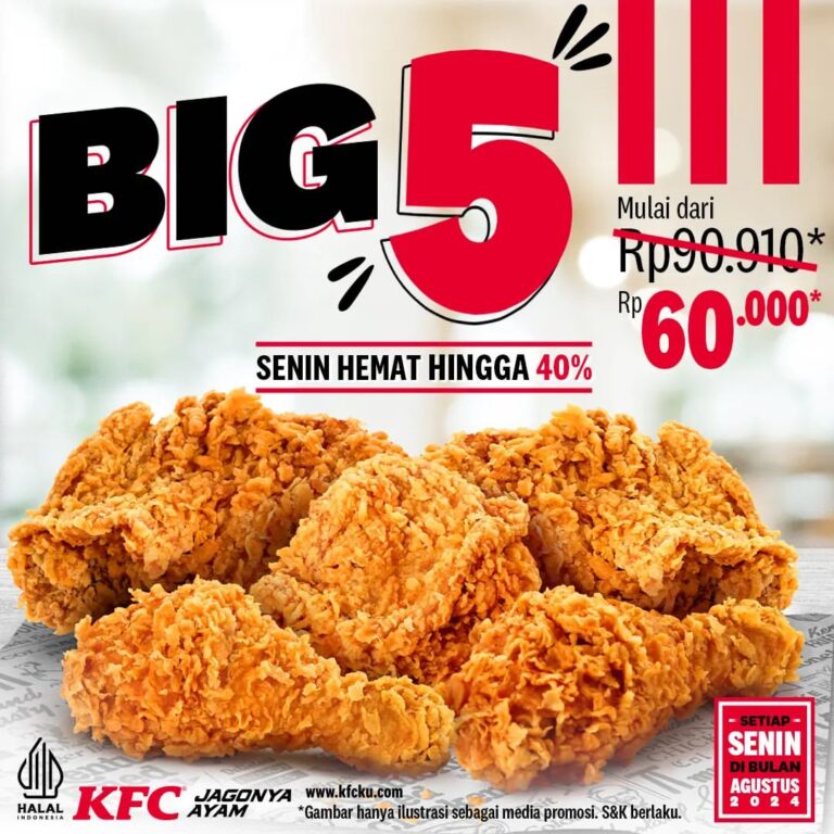 Promo KFC Jogja Agustus 2024