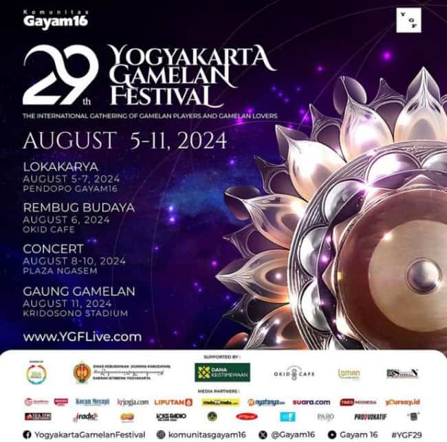Yogyakarta Gamelan Festival 29th