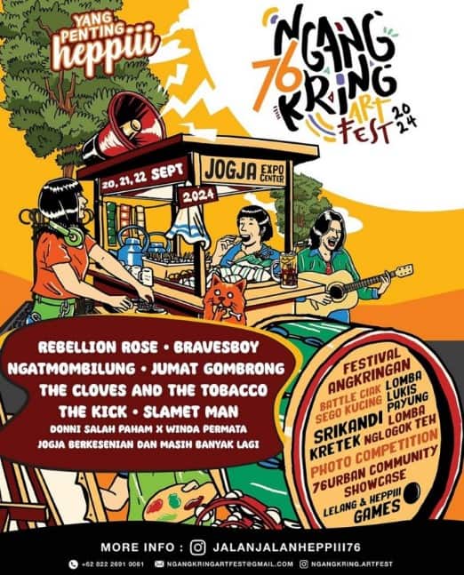 76 Ngangkring Art Fest 2024