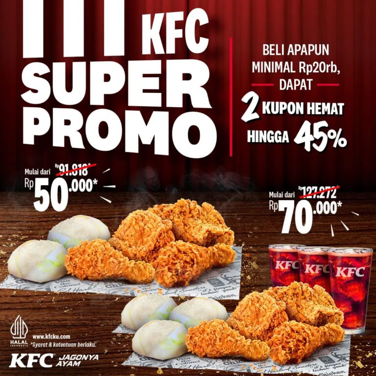 Promo KFC Jogja September 2024