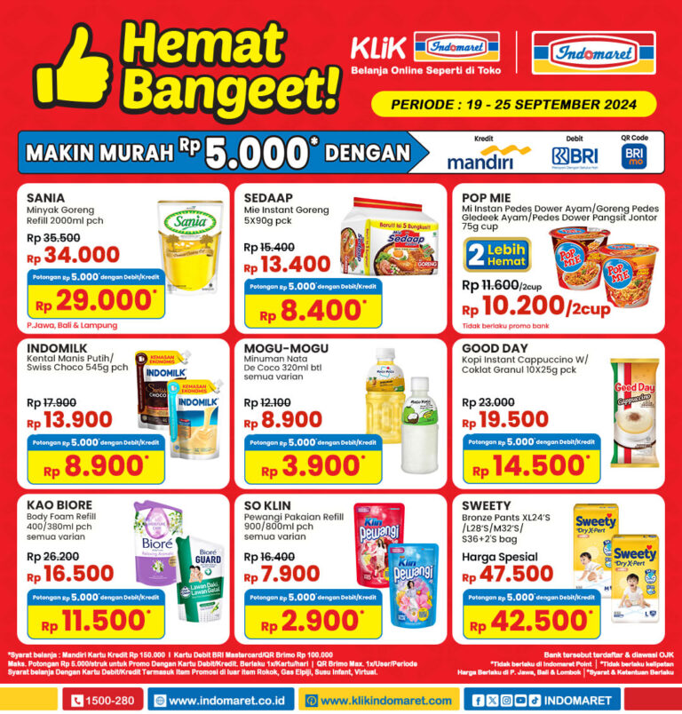 Promo Indomaret Jogja September 2024 terbaru