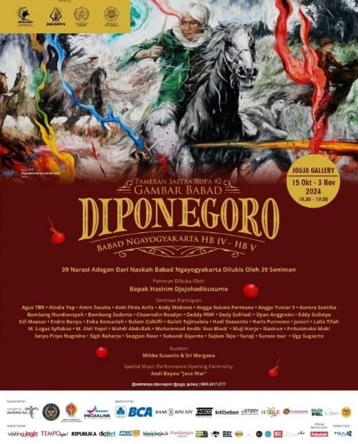 Pameran Sastra Rupa #2 GAMBAR BABAD DIPONEGORO