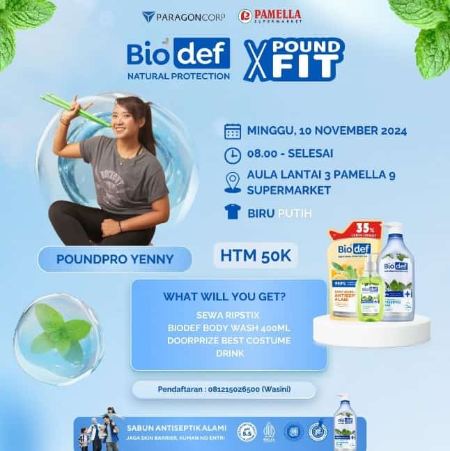 Poundfit Biodef x Pro Yenny