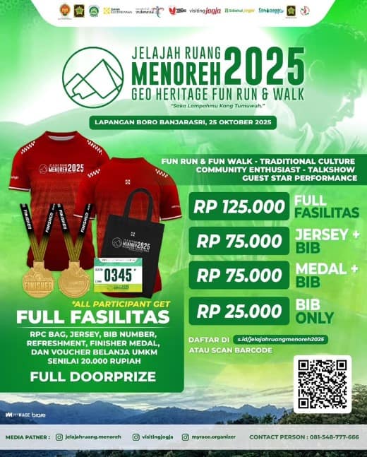 Jelajah Ruang Menoreh Geo Heritage Fun Run & Walk 2025