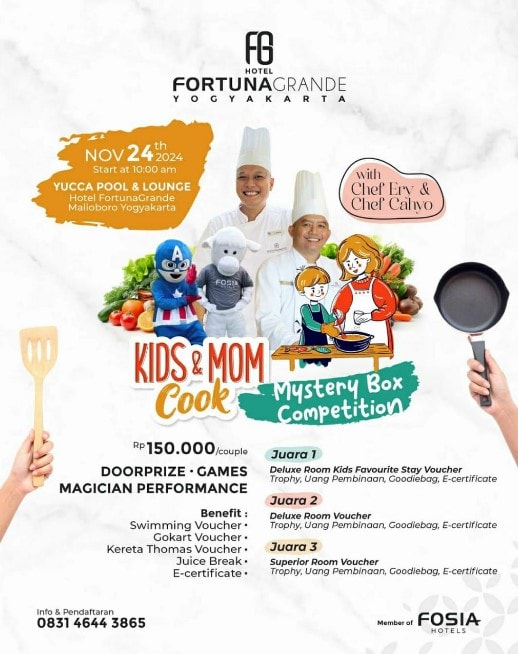 Kids & Mom Cook, Mystery Box Competition