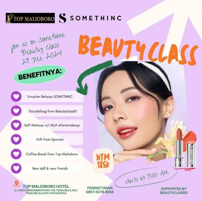 Beauty Class Somethinc x BeautyclassID with @fariemakeup!
