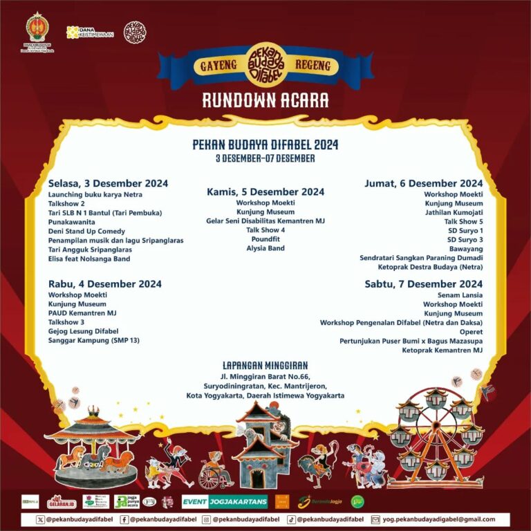 Pekan Budaya Difabel 2024 Gayeng Regeng