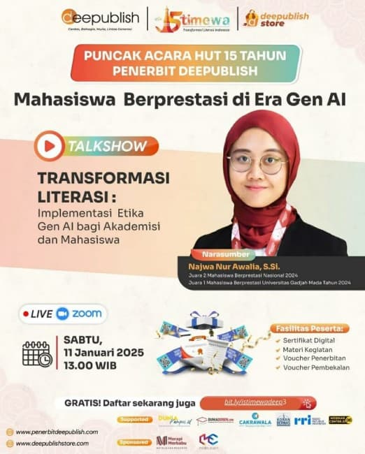 Puncak Acara Hari Ulang Tahun Penerbit Deepublish yang ke-15 1