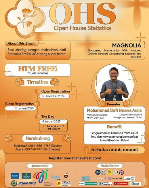 ANAVA #19 Ajang Pengenalan Statistika dan Festival Data 1