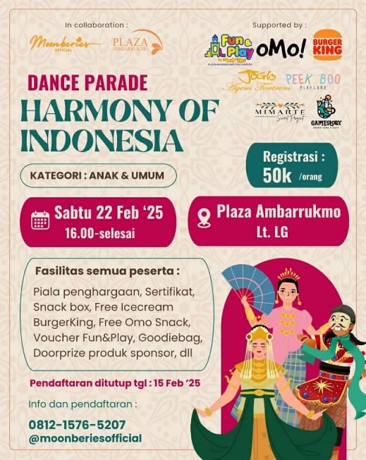 Dance Parade Harmony of Indonesia