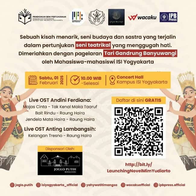 Launching Novel Karya Mim Yudiarto 1