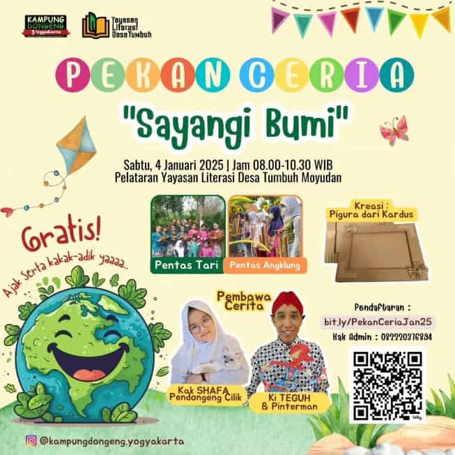 Pekan Ceria Kampung Dongeng Yogyakarta