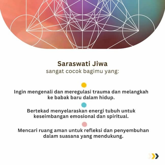 Saraswati Jiwa Transformasi Trauma dan Sumbatan Chakra 2