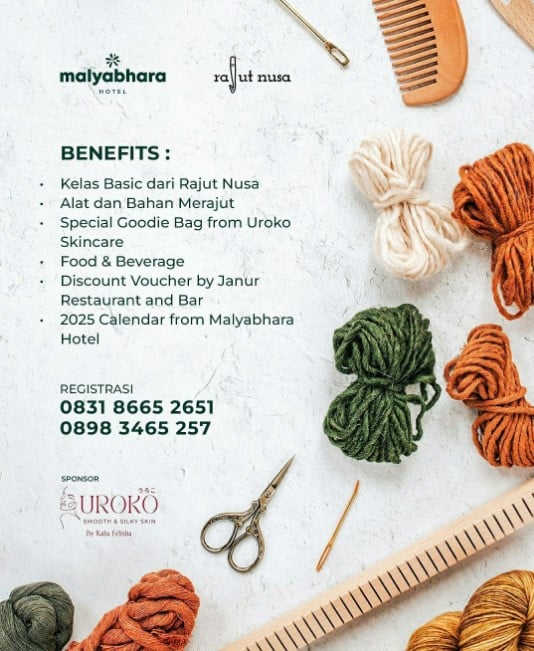 Workshop “Kreasi Dalam Rajutan” 1