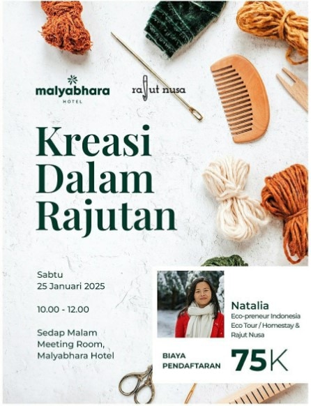 Workshop “Kreasi Dalam Rajutan”