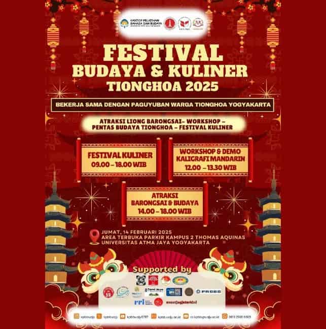 Festival Budaya & Kuliner Tionghoa 2025