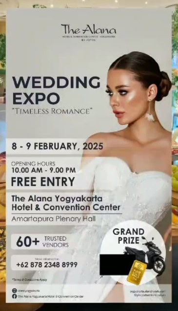 WEDDING EXPO “Timeless Romance” by The Alana Yogyakarta