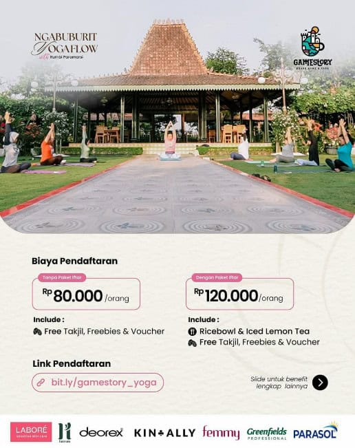Ngabuburit Yoga Flow with Rumbi Paramarsi 1