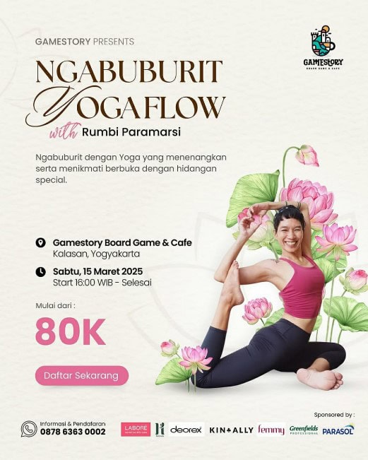 Ngabuburit Yoga Flow with Rumbi Paramarsi