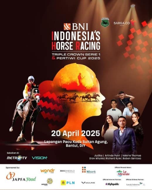 BNI Indonesia’s Horse Racing Triple Crown Serie 1 & Pertiwi Cup 2025