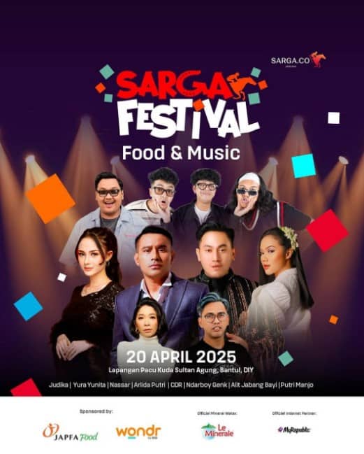 Sarga Festival Food dan Music