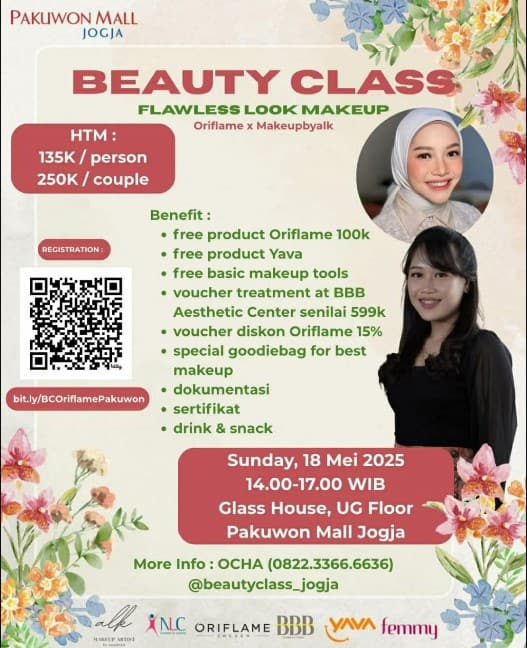 Beauty Class Flawless Look Makeup Oriflame x Makeupbyalk