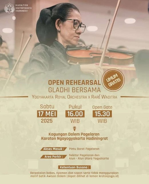 Gladhi Bersama Yogyakarta Royal Orchestra x Raré Waditra