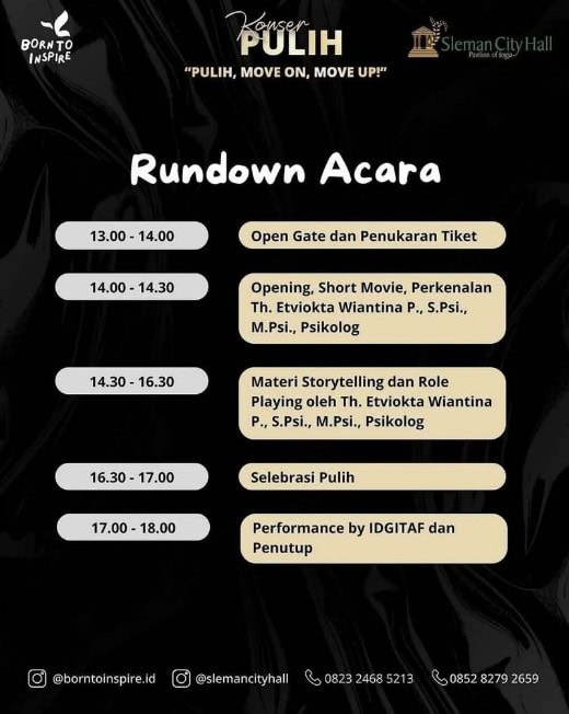 Konser PULIH “Pulih, Move On, Move Up!” 4