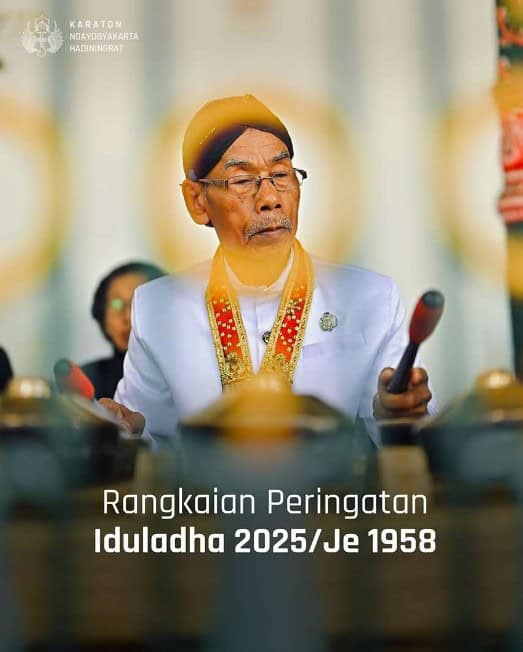 Rangkaian Peringatan Iduladha 2025 Je 1958 Karaton Ngayogyakarta Hadiningrat